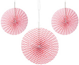 Chevron Hanging Fans