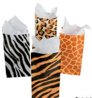 Animal Print Paper Bags