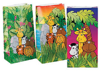 Paper Zoo Animal Bags