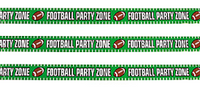 Plastic Football Party Decorative Tape