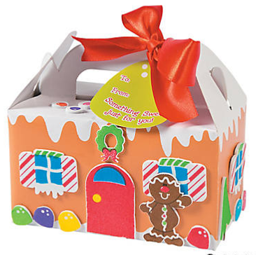 Gingerbread Treat Box Craft Kit (ONLY 24 AVAILABLE)