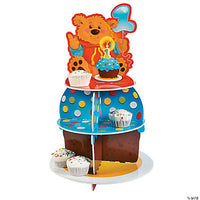 1st Birthday Bear Cupcake Holder